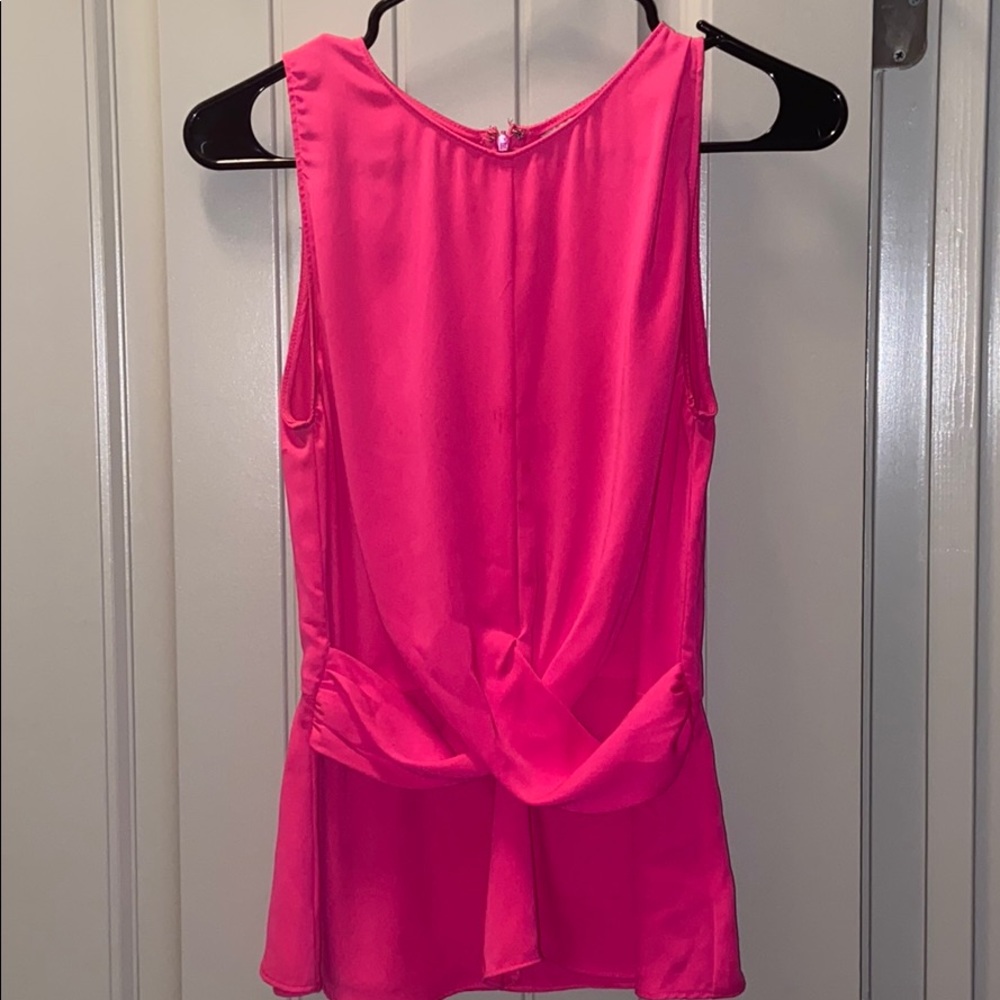 Hot pink blouse. Fits SO cute!!
